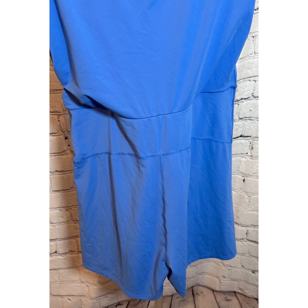 Isabel by Ingrid & Isabel Athletic Active Dress Blue Racerback Shorts XL - Picture 2 of 4
